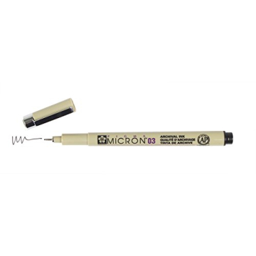 Sakura Pigma Micron Fineliners 0.3mm Black Pack of 3