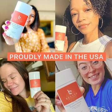 Aluminum Free Deodorant for Women & Men - Magnesium Deodorant for Men & Womens Deodorant, Mens Deodorant Aluminum Free, All Natural Deodorant for Women, Kids Deodorant Girls, Sensitive Skin Deodorant