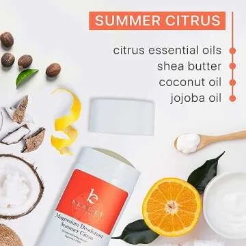 All Natural Aluminum Free Deodorant for Men, Women, Kids