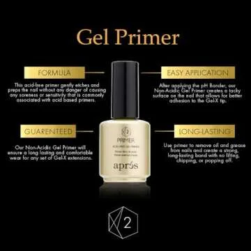 Apres Gel-X Liquid Essentials Set - Extend Gel, pH Bonder, Acid-Free Gel Primer, Gel-X Prep Tip Primer