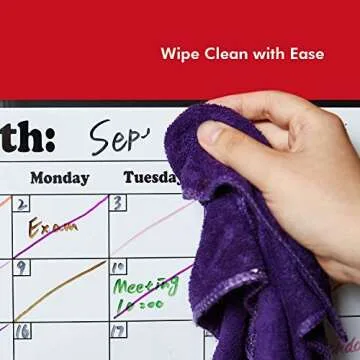 Volcanics Fridge Calendar Magnetic Dry Erase Calendar Whiteboard Calendar for Refrigerator Planners 11.5 Inches X 14.7 Inches