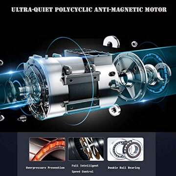 Aokelily Automatic Single Watch Winder, in Wood Shell and Black Leather/Carbon Fiber Leather, Japanese Motor