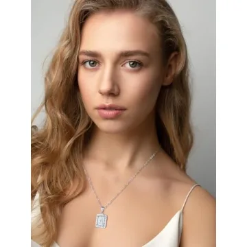 U7 Personalized Initial Necklace for Men and Women