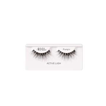 Ardell Active Lashes Pump’n - Long-Lasting False Eyelashes, Sweat-Resistant, Reusable Strip Lashes...