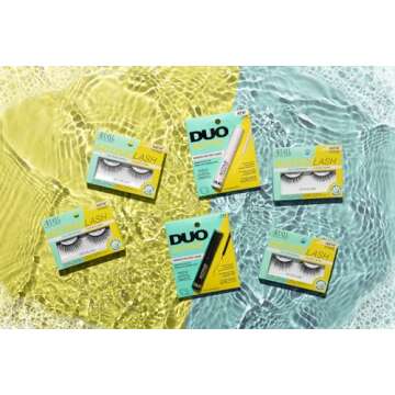 Ardell Active Lashes Pump’n - Long-Lasting False Eyelashes, Sweat-Resistant, Reusable Strip Lashes for Active Lifestyles, 1 Pair