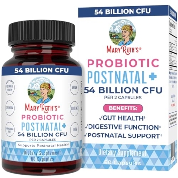 MaryRuth Organics Probiotics | Postnatal Support for Moms | 54 Billion CFU | Vegan