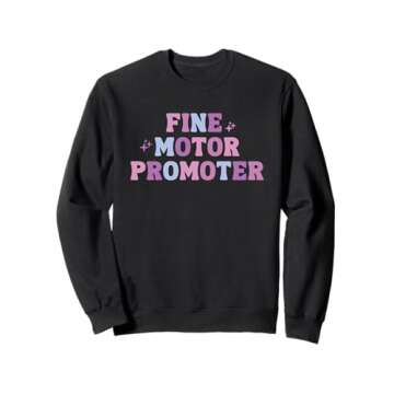 OT Occupational Therapy Fine Motor Promoter - Pink & Purple Sweatshirt