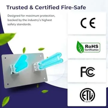 BioShieldUV® HVAC UV Light Air Purifier Whole House Dual UV UVC Light in Duct for HVAC Duct Filter, 18 Watts 2 Bulbs 110V Lamp - UVC Light for HVAC AC Air Conditioner, UV Light for AC System