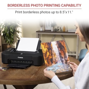 Canon TS202 Inkjet Photo Printer Ideal for Home and Office