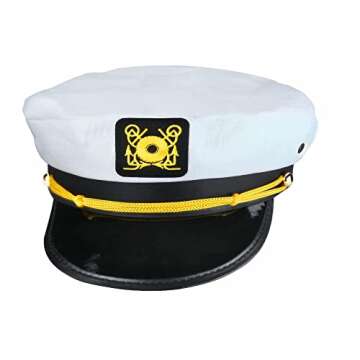 Beelittle Yacht Captain Hat Costume Accessories Set
