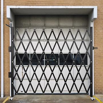 VEVOR Folding Security Gate - Durable, Expanding Steel Barrier