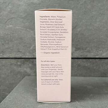 FLEUR & BEE Face Wash | 100% Vegan & Cruelty Free | Non Drying, Gentle, Daily Use | Dermatologist Tested Facial Cleanser with Natural and Organic Ingredients | So Clean (3.7 Fl Oz)