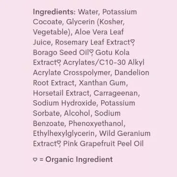 FLEUR & BEE Face Wash | 100% Vegan & Cruelty Free | Non Drying, Gentle, Daily Use | Dermatologist Tested Facial Cleanser with Natural and Organic Ingredients | So Clean (3.7 Fl Oz)