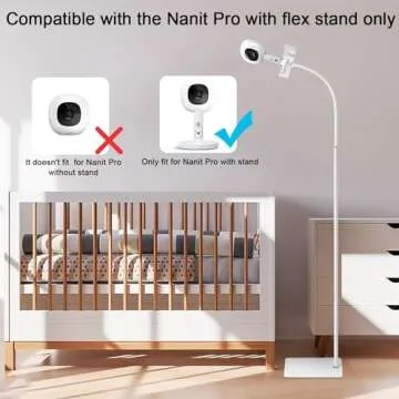 BFYTN Baby Monitor Floor Mount Stand for All Cameras