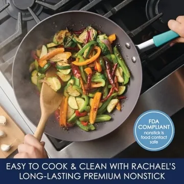 Rachael Ray Cucina Nonstick Wok Pan - 11-Inch Versatility