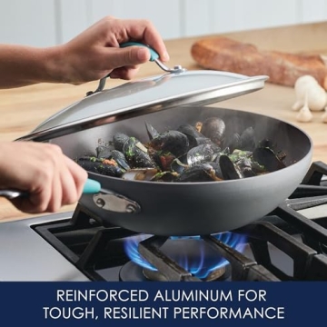 Rachael Ray Cucina Nonstick Wok Pan - 11-Inch Versatility