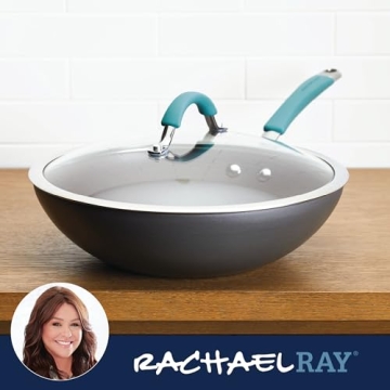 Rachael Ray Cucina Nonstick Wok Pan - 11-Inch Versatility