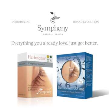 Herbatonin 0.3mg Natural Plant Melatonin for Sleep Aid