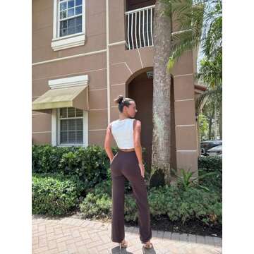 Stylish OQQ Women Wide Leg Pants for Everyday Comfort