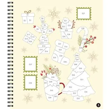 Brain Games - Sticker by Number: Christmas (28 Images to Sticker - Christmas Tree Cover) (Volume 2)