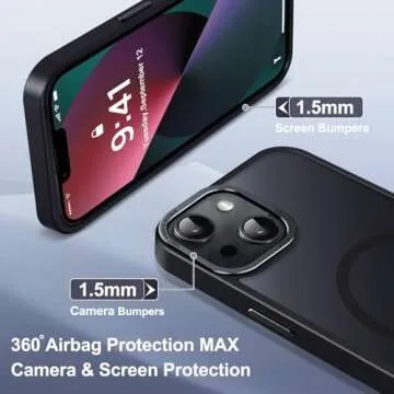 Newfuture Magnetic Case for iPhone 13 & 14 - Durable Protection