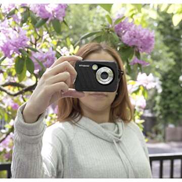 Polaroid IS048 Waterproof Instant Sharing 16 MP Digital Portable Handheld Action Camera