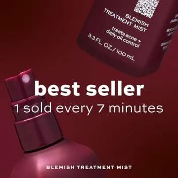 : ITK Skincare Salicylic Acid Spray for Face & Body Acne - Blemish-Fighting Treatment for Body Acne, Bacne, Blackheads, Pimples & Blemishes - BHA Blemish Facial Mist Post Workout - 3.3oz Spray Bottle