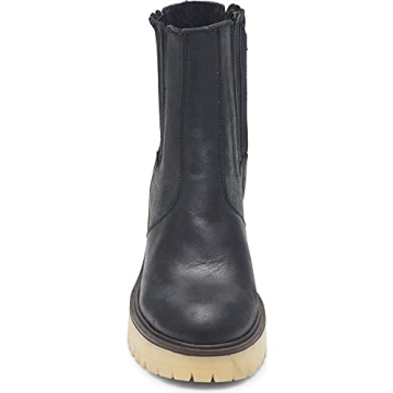 Women’s Cozy Chunky Block Heel Chelsea Ankle Boots