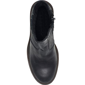 Women’s Cozy Chunky Block Heel Chelsea Ankle Boots