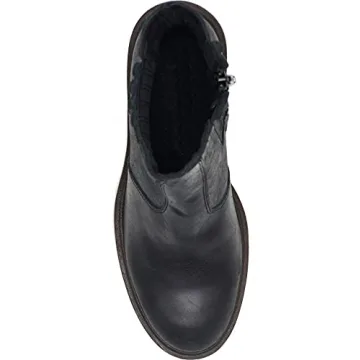 Women’s Cozy Chunky Block Heel Chelsea Ankle Boots