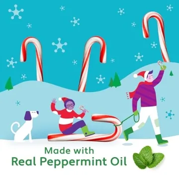 Brach's 260 Count Mini Candy Canes for Holiday Snacking