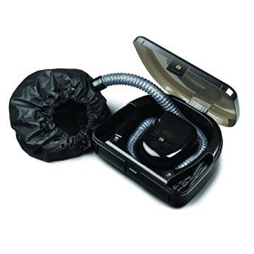 Andis 80610 500-Watt Ionic Professional Bonnet Hair Dryer, Black