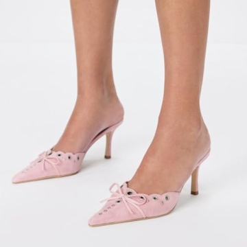 Mattiventon Pink Kitten Heels for Women Stylish and Comfortable
