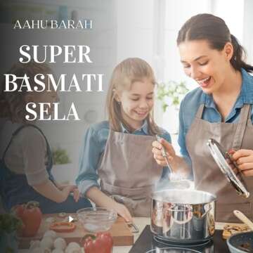 Aahu Barah Basmati Rice - Premium Extra-Long Grains for Culinary Perfection