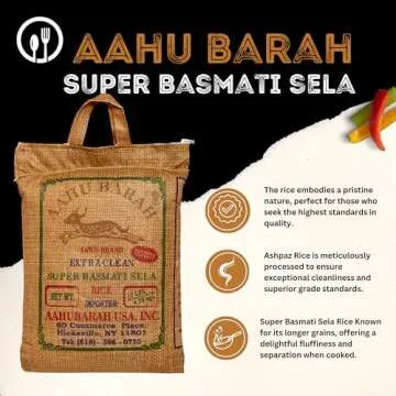Aahu Barah Basmati Rice - Premium Extra-Long Grains for Culinary Perfection