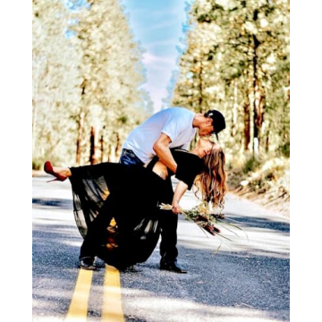 Topdress Women's Chiffon Skirt Elegant A-line Summer Style