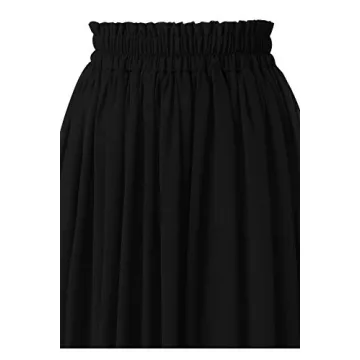 Topdress Women's Chiffon Skirt Elegant A-line Summer Style