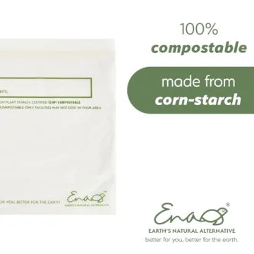 Compostable Food Storage Bags Eco-Friendly 100 Pack