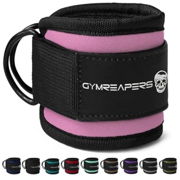 Gymreapers Adjustable Ankle Straps for Lower Body Workouts