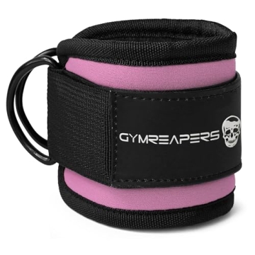 Gymreapers Adjustable Ankle Straps for Lower Body Workouts