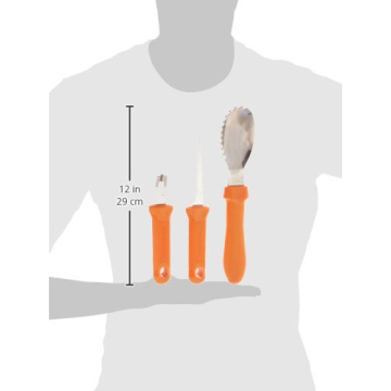 Messermeister Pumpkin Carving Set - 3 Tools for Creative Fun