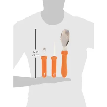 Messermeister Pumpkin Carving Set - 3 Tools for Creative Fun