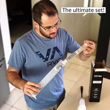 Hydrometer Testing Kit for Accurate Brewing Measurements