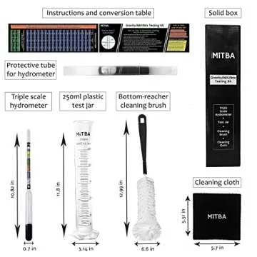 Hydrometer Testing Kit for Accurate Brewing Measurements