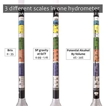 Hydrometer Testing Kit for Accurate Brewing Measurements