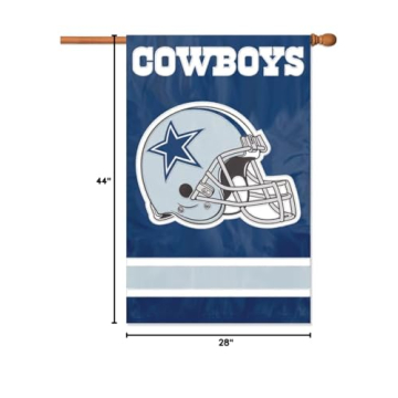 Dallas Cowboys NFL Flag 44" x 28" Heavy Duty Banner