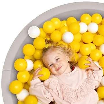 Large Foam Ball Pit for Safe Indoor Fun for Kids