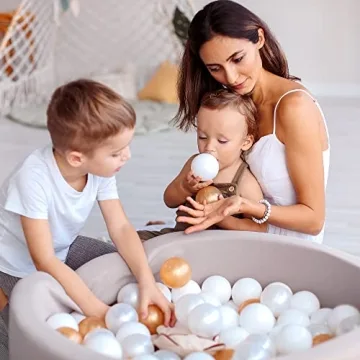 Large Foam Ball Pit for Safe Indoor Fun for Kids