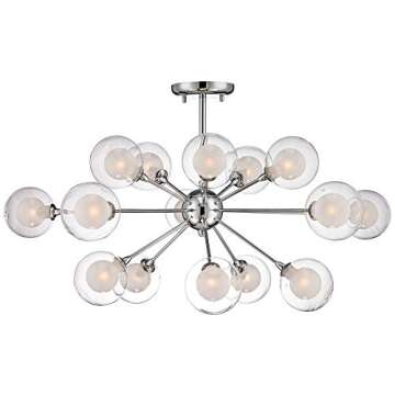 Possini Euro Design Modern Ceiling Light 30 1/2" Wide