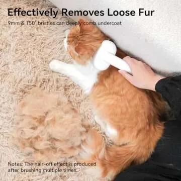 Professional Cat Hair Brush for Shedding and Grooming